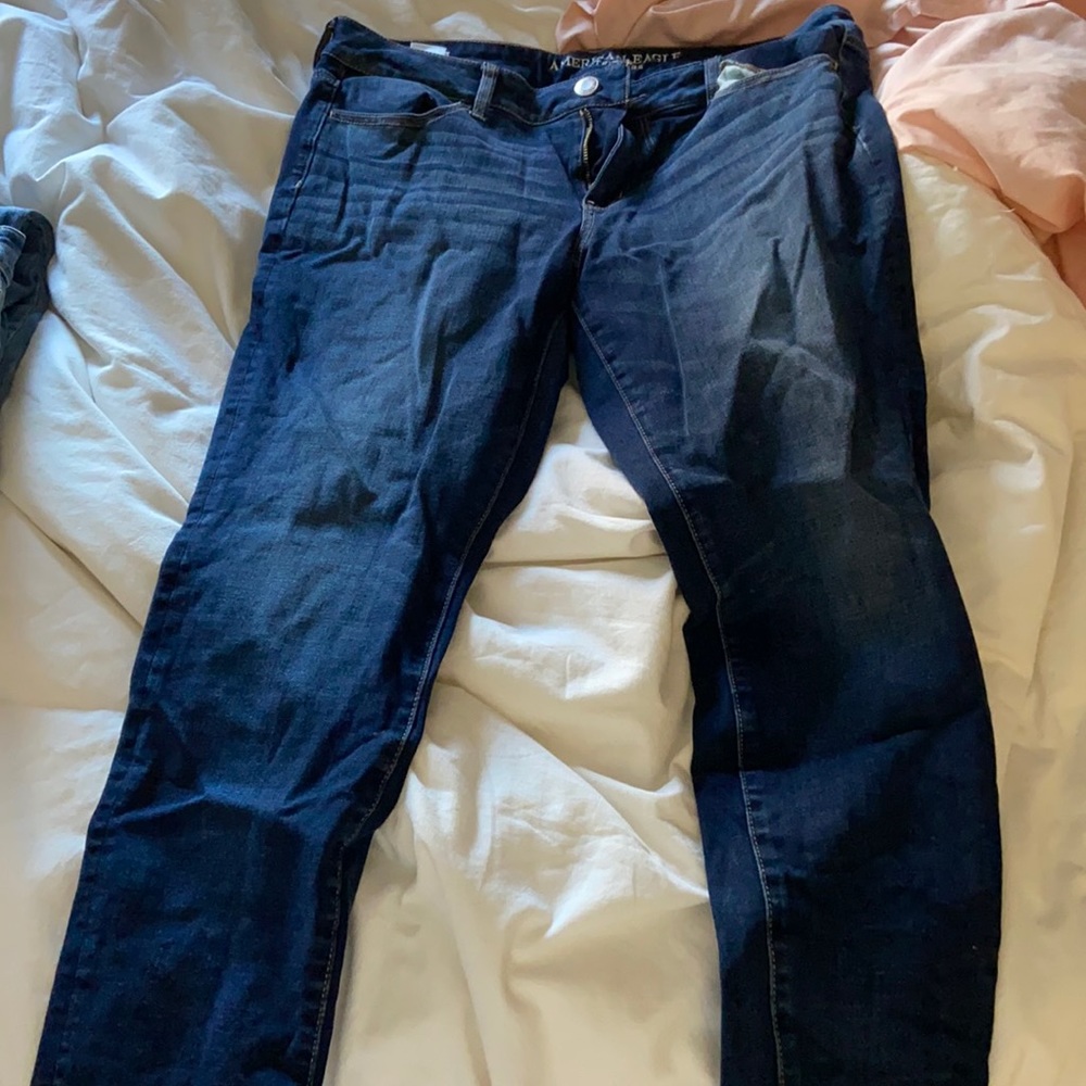 Jegging good condition. American eagle